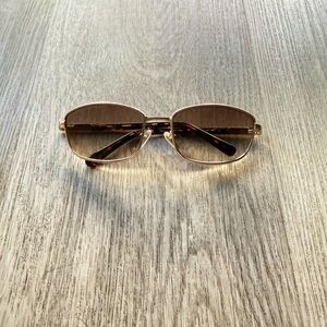 quay australia text me gold small narrow 90's retro rectangular wrap sunglasses